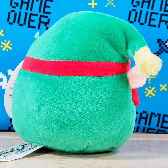 Squishmallow Elliot the Elf 4.5" UltraSoft Stuffed Christmas Holiday Plush NWT - Picture 3 of 12